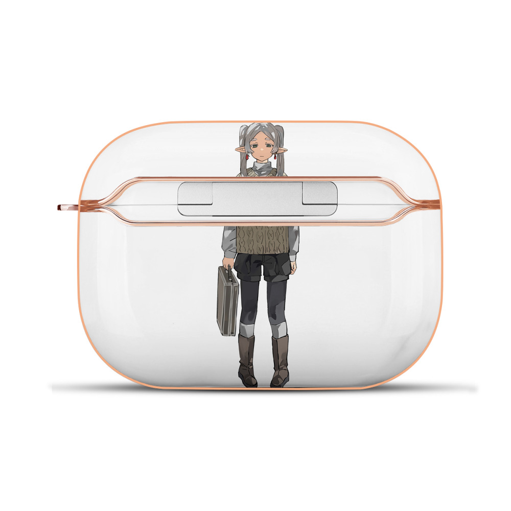 （画像用） 葬送のフリーレン Frieren 【AirPods Pro用】ハードシェル保護ケース｜耐衝撃・防指紋・カラビナ付き商品仕様