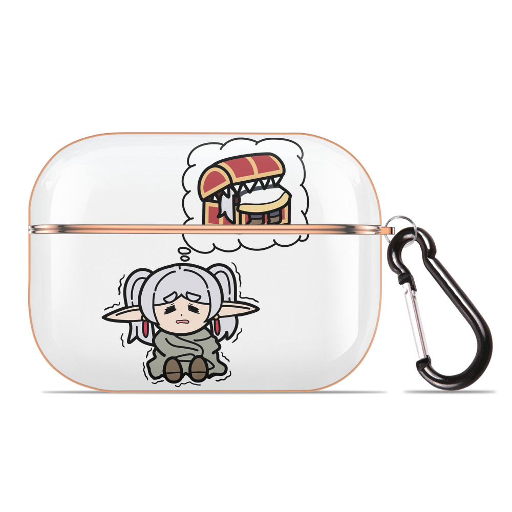 （画像用） 葬送のフリーレン Frieren 【AirPods Pro用】ハードシェル保護ケース｜耐衝撃・防指紋・カラビナ付き商品仕様