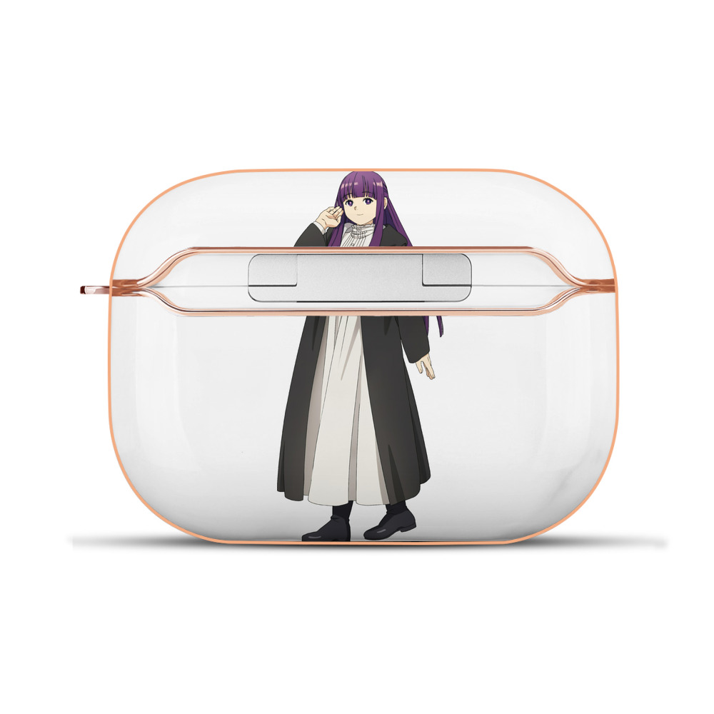 （画像用） 葬送のフリーレン Frieren 【AirPods Pro用】ハードシェル保護ケース｜耐衝撃・防指紋・カラビナ付き商品仕様