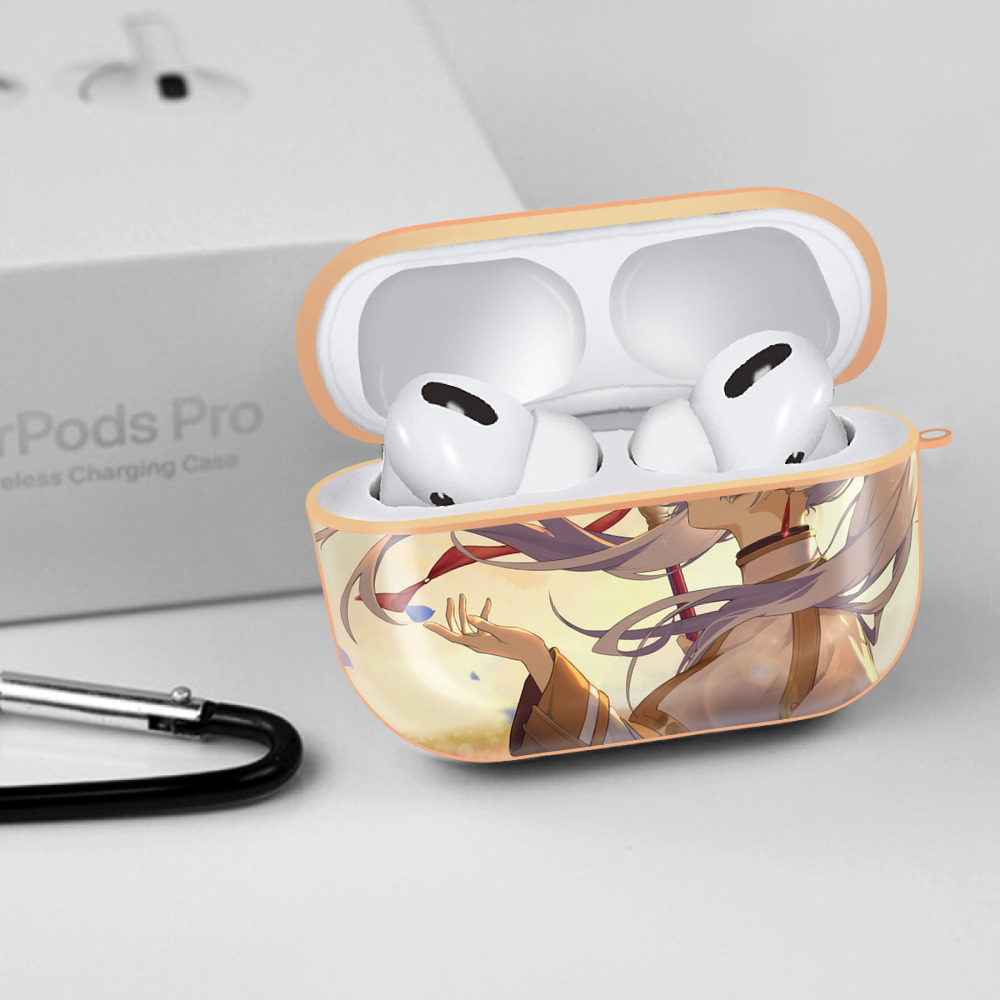 葬送のフリーレン Frieren 【AirPods Pro用】ハードシェル保護ケース｜耐衝撃・防指紋・カラビナ付き商品仕様