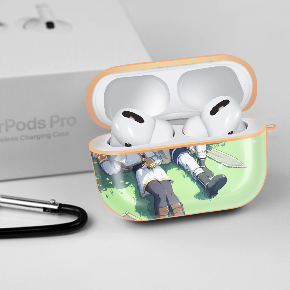 葬送のフリーレン Frieren 【AirPods Pro用】ハードシェル保護ケース｜耐衝撃・防指紋・カラビナ付き商品仕様