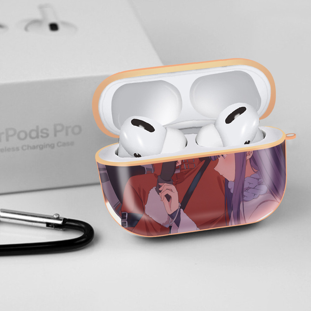 葬送のフリーレン Frieren 【AirPods Pro用】ハードシェル保護ケース｜耐衝撃・防指紋・カラビナ付き商品仕様