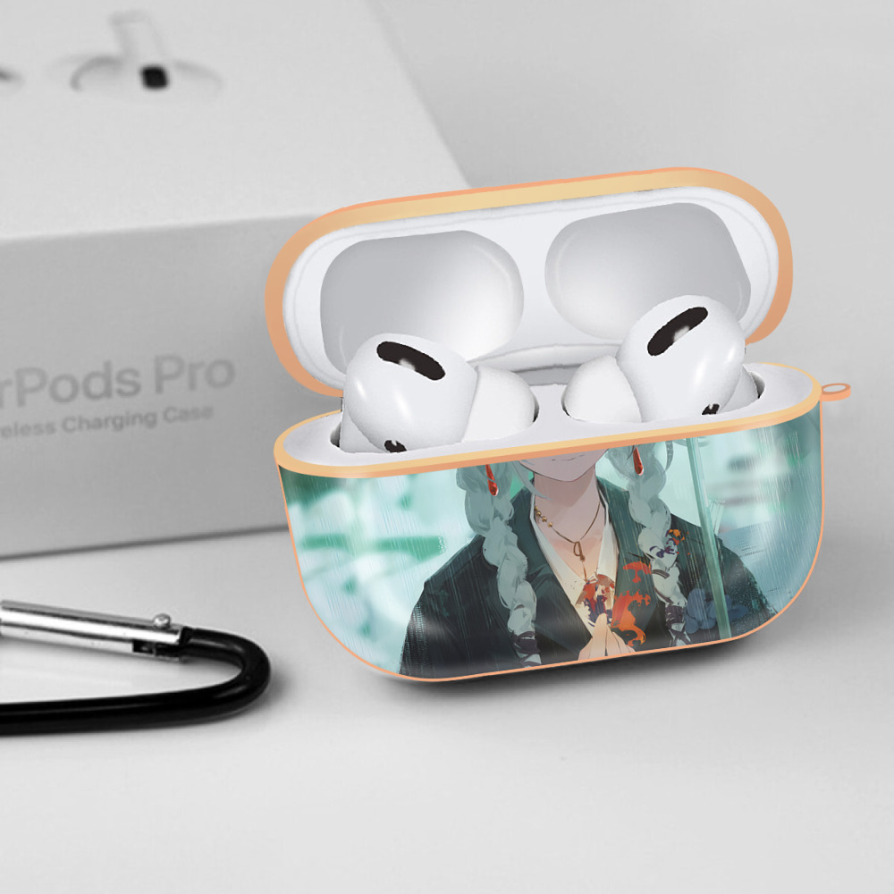 葬送のフリーレン Frieren 【AirPods Pro用】ハードシェル保護ケース｜耐衝撃・防指紋・カラビナ付き商品仕様
