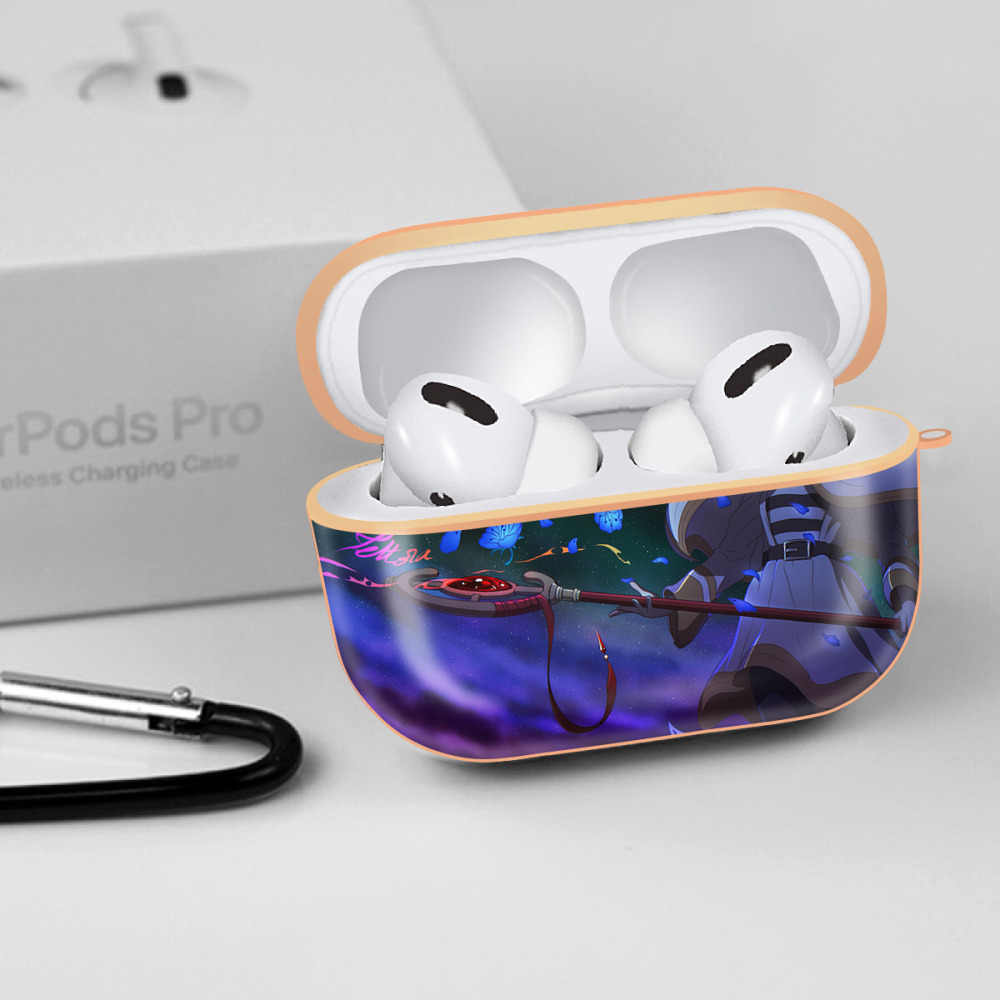 葬送のフリーレン Frieren 【AirPods Pro用】ハードシェル保護ケース｜耐衝撃・防指紋・カラビナ付き商品仕様