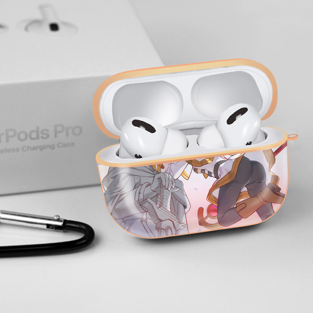 葬送のフリーレン Frieren 【AirPods Pro用】ハードシェル保護ケース｜耐衝撃・防指紋・カラビナ付き商品仕様