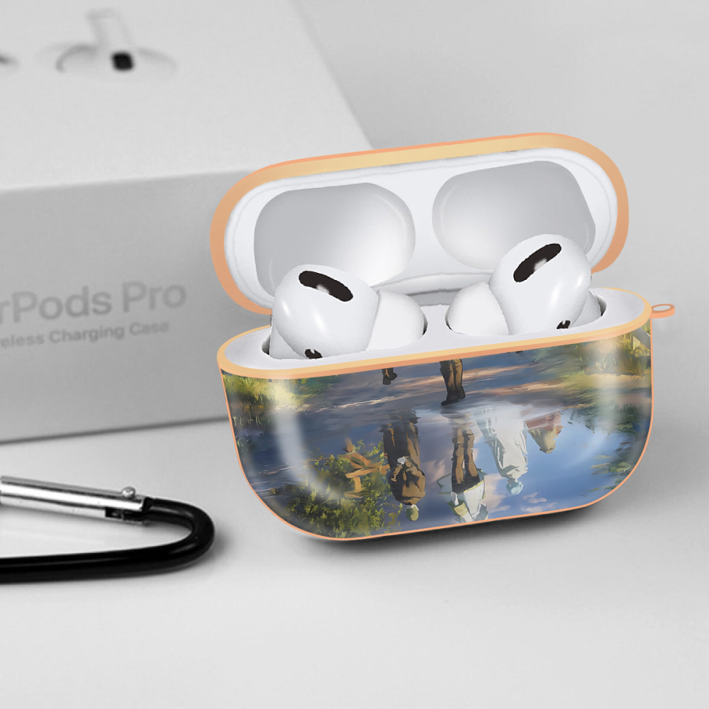 葬送のフリーレン Frieren 【AirPods Pro用】ハードシェル保護ケース｜耐衝撃・防指紋・カラビナ付き商品仕様