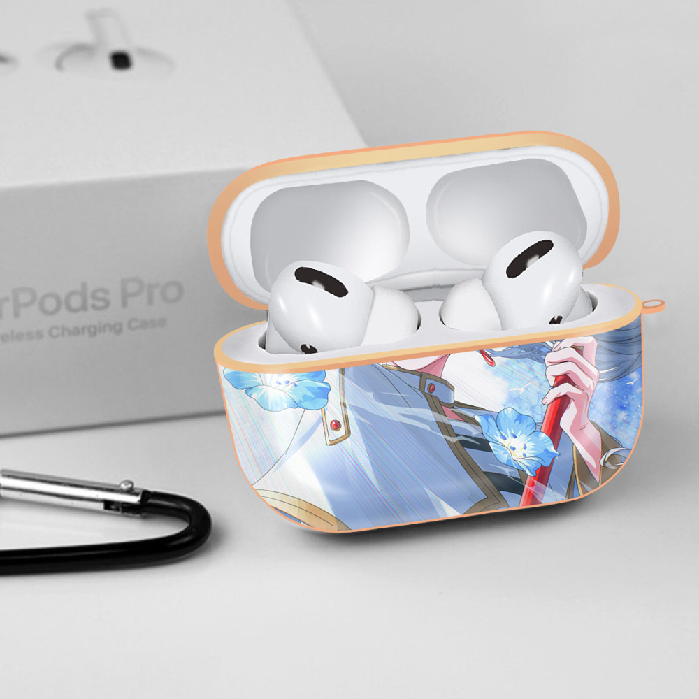 葬送のフリーレン Frieren 【AirPods Pro用】ハードシェル保護ケース｜耐衝撃・防指紋・カラビナ付き商品仕様