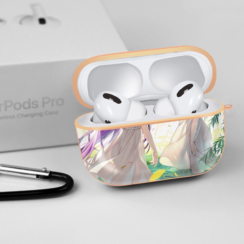 葬送のフリーレン Frieren 【AirPods Pro用】ハードシェル保護ケース｜耐衝撃・防指紋・カラビナ付き商品仕様