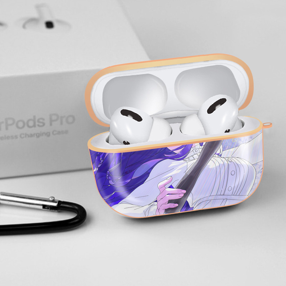 葬送のフリーレン Frieren 【AirPods Pro用】ハードシェル保護ケース｜耐衝撃・防指紋・カラビナ付き商品仕様
