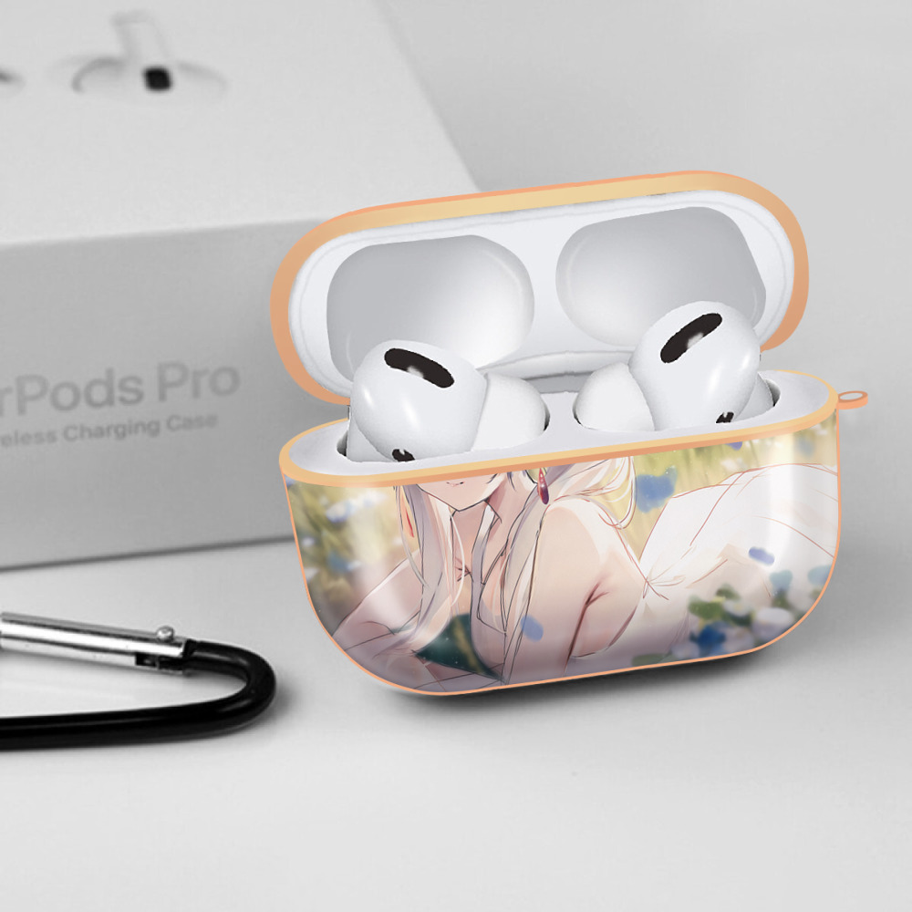 葬送のフリーレン Frieren 【AirPods Pro用】ハードシェル保護ケース｜耐衝撃・防指紋・カラビナ付き商品仕様