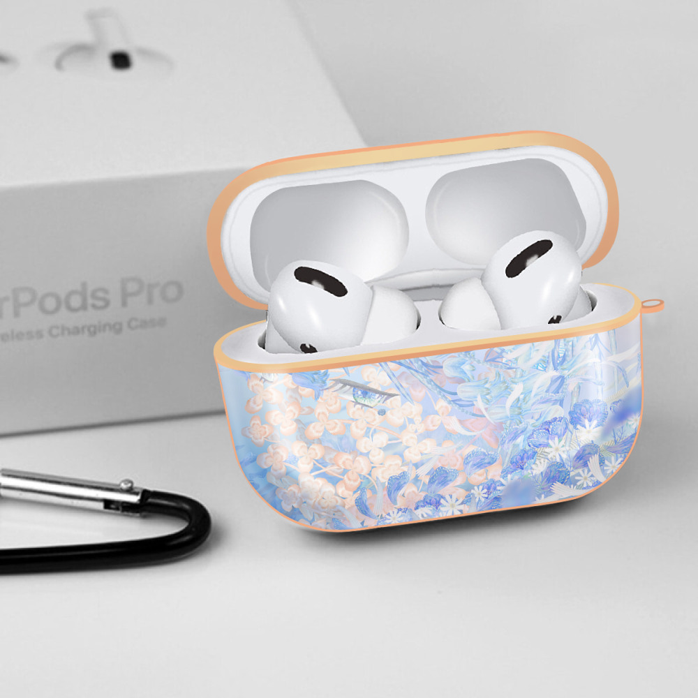 葬送のフリーレン Frieren 【AirPods Pro用】ハードシェル保護ケース｜耐衝撃・防指紋・カラビナ付き商品仕様