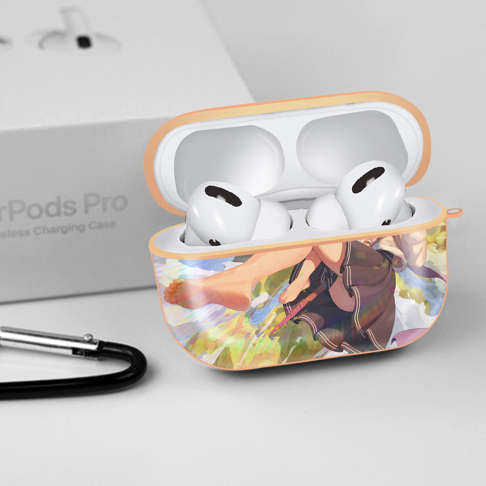 葬送のフリーレン Frieren 【AirPods Pro用】ハードシェル保護ケース｜耐衝撃・防指紋・カラビナ付き商品仕様