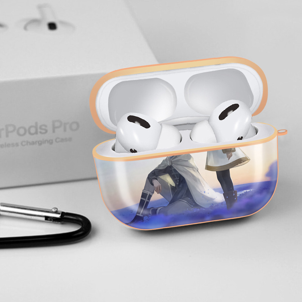 葬送のフリーレン Frieren 【AirPods Pro用】ハードシェル保護ケース｜耐衝撃・防指紋・カラビナ付き商品仕様