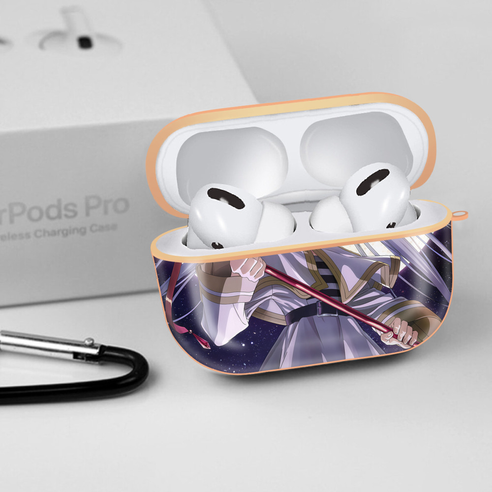 葬送のフリーレン Frieren 【AirPods Pro用】ハードシェル保護ケース｜耐衝撃・防指紋・カラビナ付き商品仕様