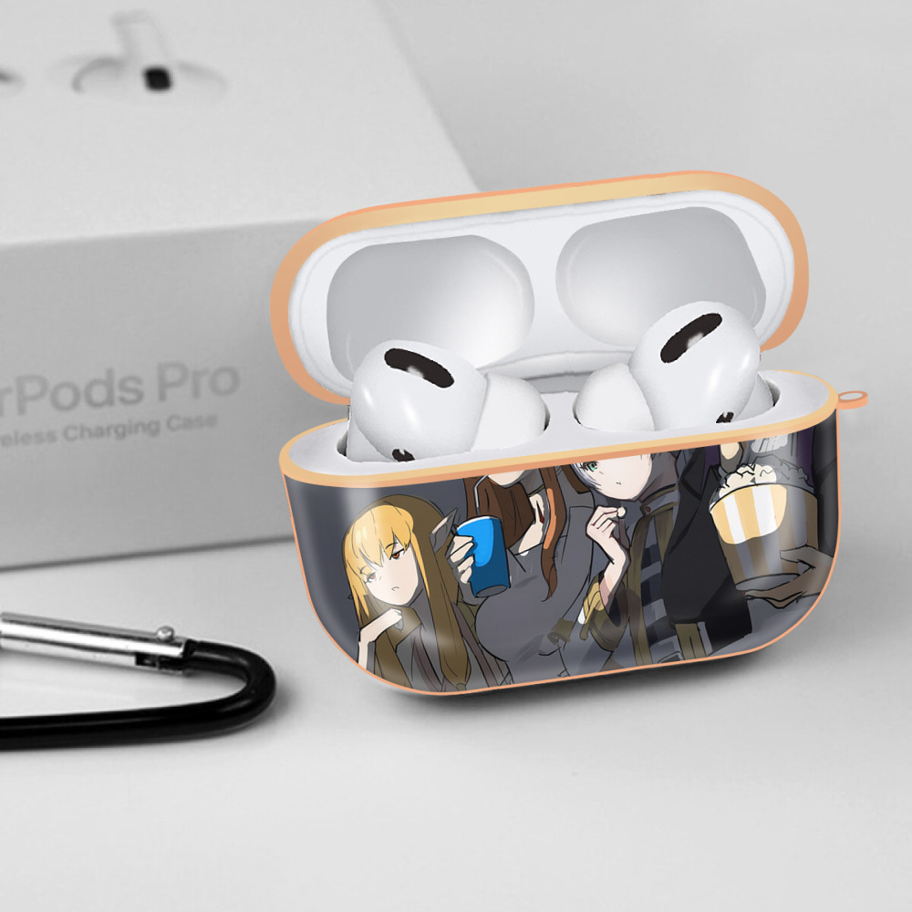 葬送のフリーレン Frieren 【AirPods Pro用】ハードシェル保護ケース｜耐衝撃・防指紋・カラビナ付き商品仕様