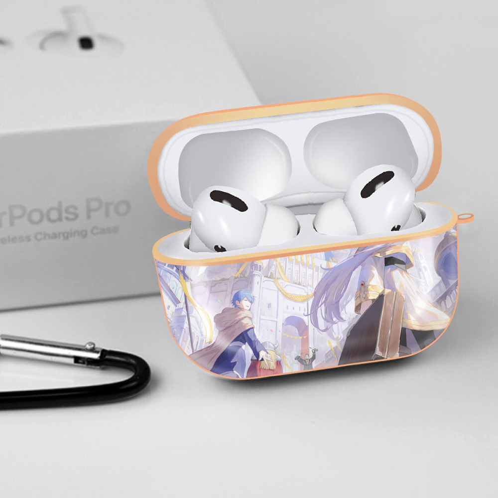 葬送のフリーレン Frieren 【AirPods Pro用】ハードシェル保護ケース｜耐衝撃・防指紋・カラビナ付き商品仕様