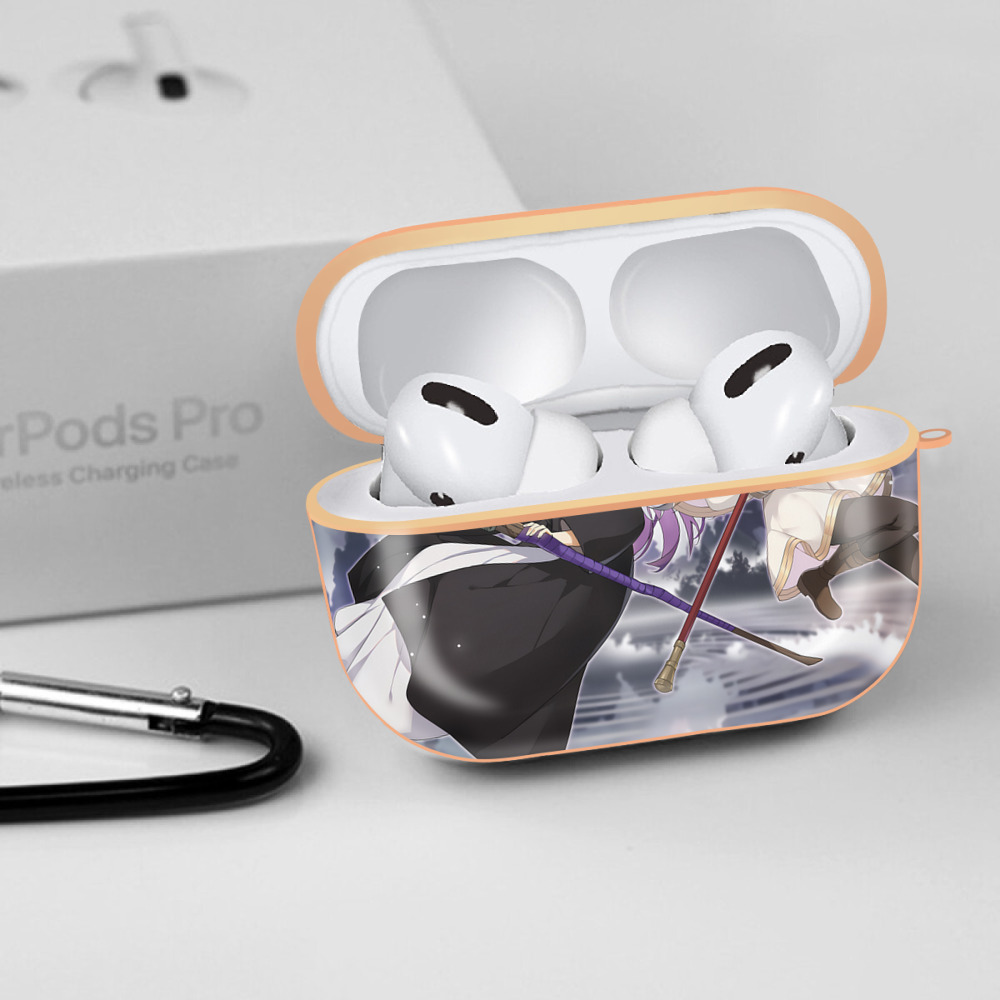葬送のフリーレン Frieren 【AirPods Pro用】ハードシェル保護ケース｜耐衝撃・防指紋・カラビナ付き商品仕様