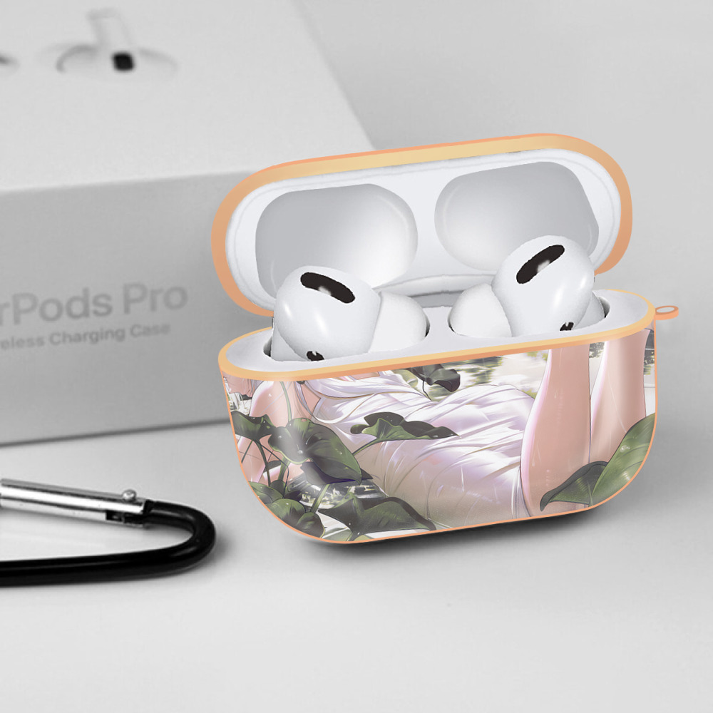 葬送のフリーレン Frieren 【AirPods Pro用】ハードシェル保護ケース｜耐衝撃・防指紋・カラビナ付き商品仕様