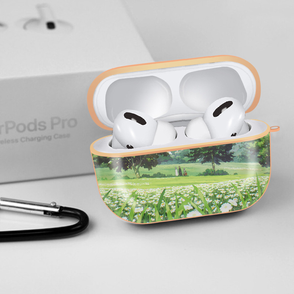 葬送のフリーレン Frieren 【AirPods Pro用】ハードシェル保護ケース｜耐衝撃・防指紋・カラビナ付き商品仕様