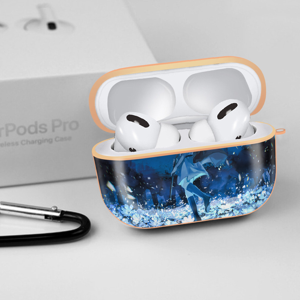 葬送のフリーレン Frieren 【AirPods Pro用】ハードシェル保護ケース｜耐衝撃・防指紋・カラビナ付き商品仕様