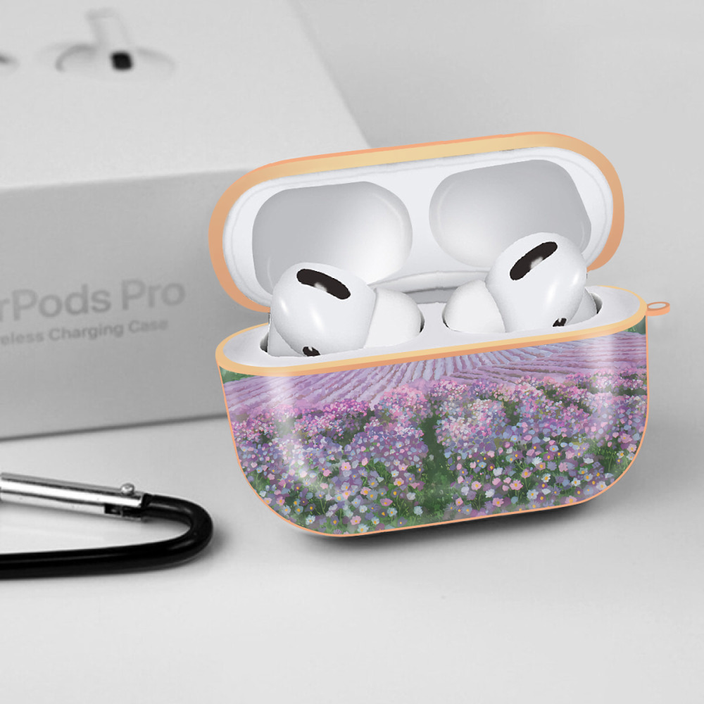 葬送のフリーレン Frieren 【AirPods Pro用】ハードシェル保護ケース｜耐衝撃・防指紋・カラビナ付き商品仕様