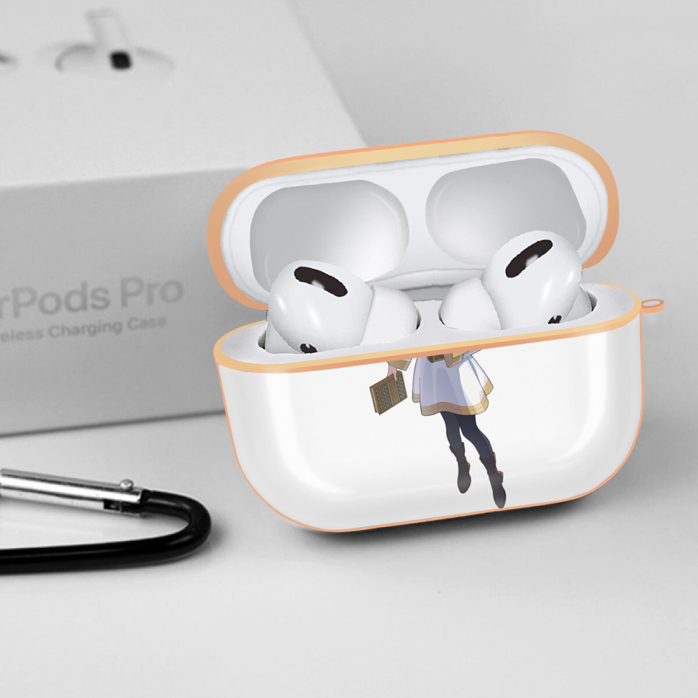 葬送のフリーレン Frieren 【AirPods Pro用】ハードシェル保護ケース｜耐衝撃・防指紋・カラビナ付き商品仕様