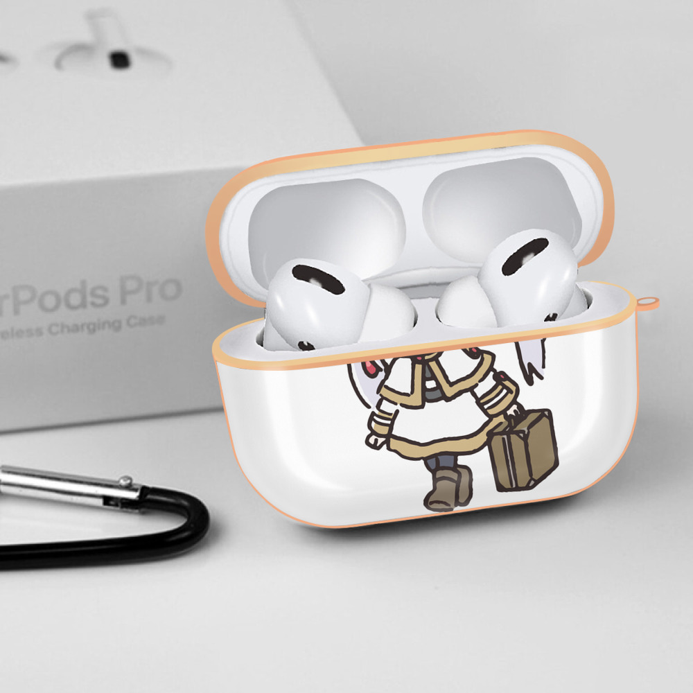 葬送のフリーレン Frieren 【AirPods Pro用】ハードシェル保護ケース｜耐衝撃・防指紋・カラビナ付き商品仕様