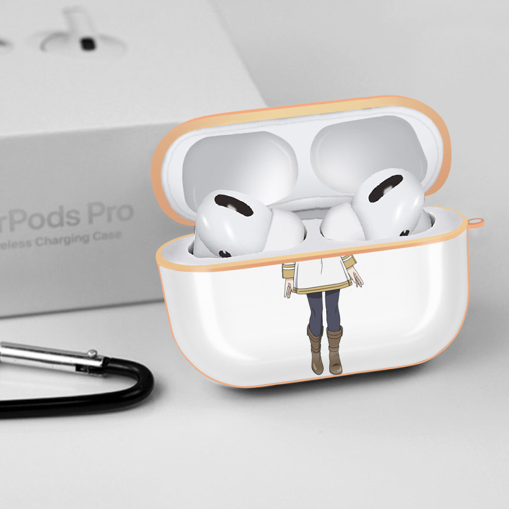 葬送のフリーレン Frieren 【AirPods Pro用】ハードシェル保護ケース｜耐衝撃・防指紋・カラビナ付き商品仕様