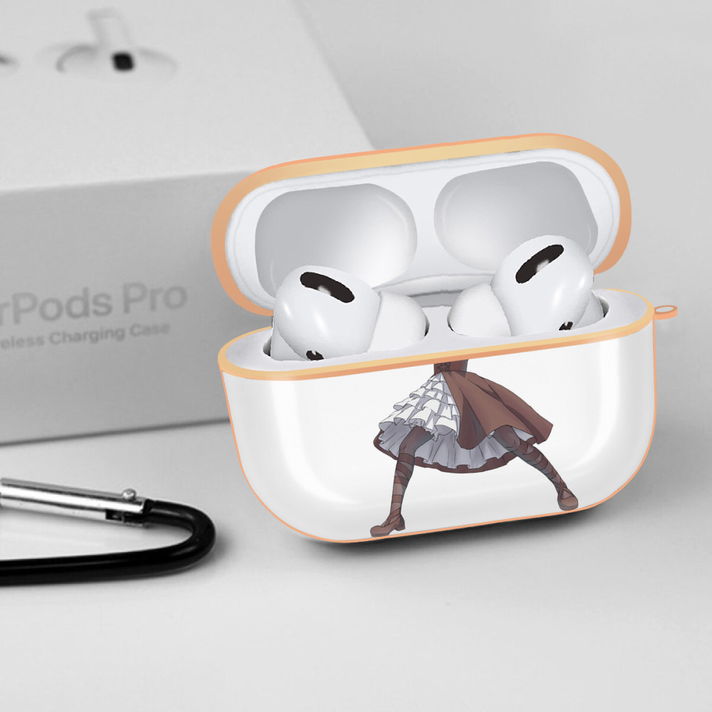 葬送のフリーレン Frieren 【AirPods Pro用】ハードシェル保護ケース｜耐衝撃・防指紋・カラビナ付き商品仕様