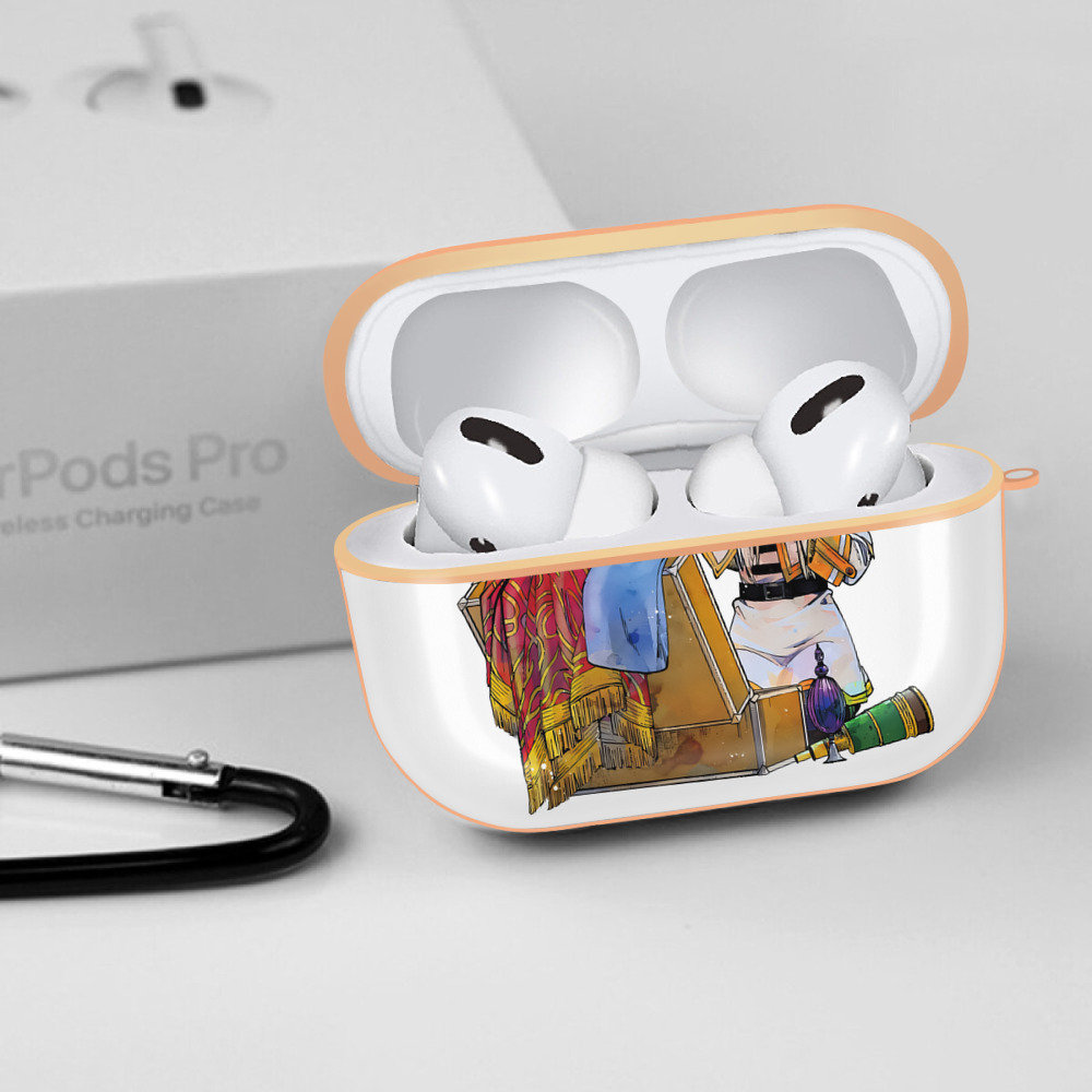 葬送のフリーレン Frieren 【AirPods Pro用】ハードシェル保護ケース｜耐衝撃・防指紋・カラビナ付き商品仕様