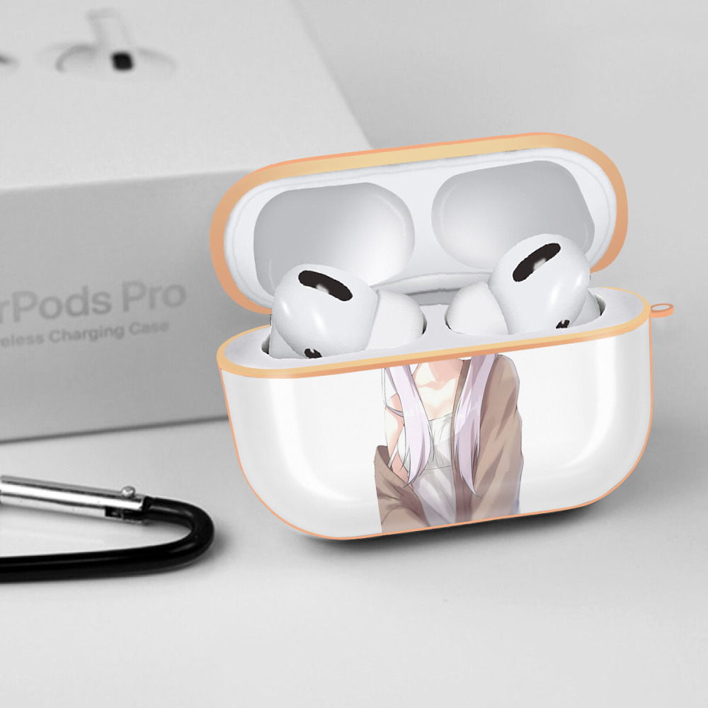 葬送のフリーレン Frieren 【AirPods Pro用】ハードシェル保護ケース｜耐衝撃・防指紋・カラビナ付き商品仕様