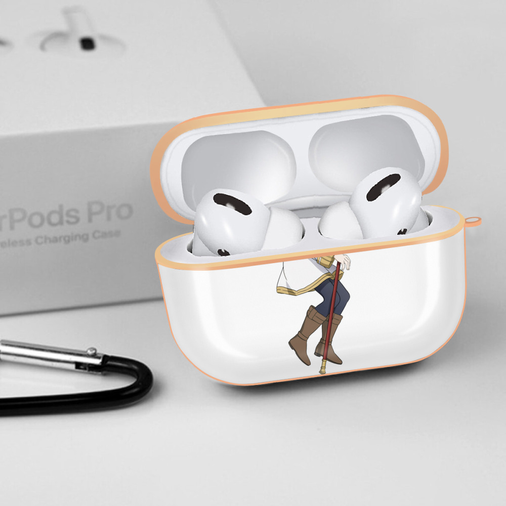 葬送のフリーレン Frieren 【AirPods Pro用】ハードシェル保護ケース｜耐衝撃・防指紋・カラビナ付き商品仕様