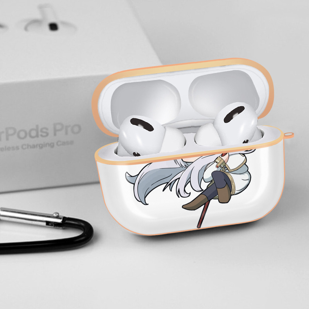 葬送のフリーレン Frieren 【AirPods Pro用】ハードシェル保護ケース｜耐衝撃・防指紋・カラビナ付き商品仕様