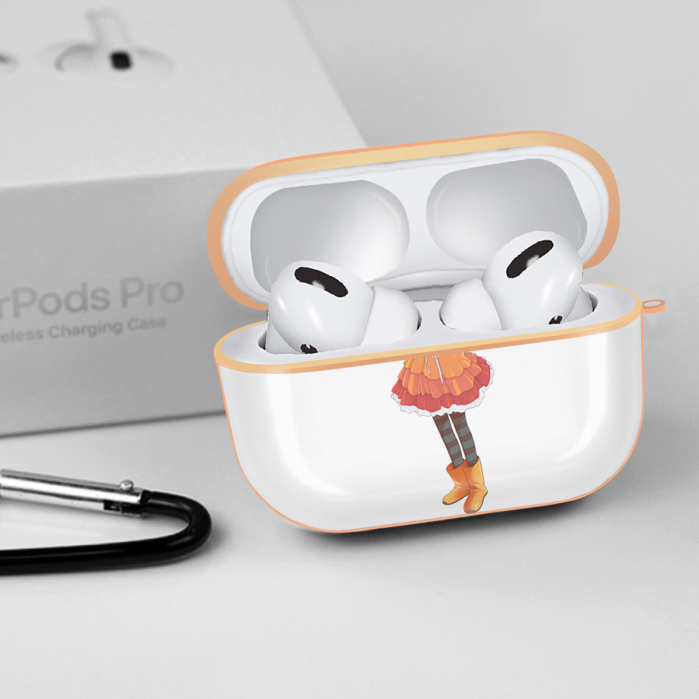 葬送のフリーレン Frieren 【AirPods Pro用】ハードシェル保護ケース｜耐衝撃・防指紋・カラビナ付き商品仕様