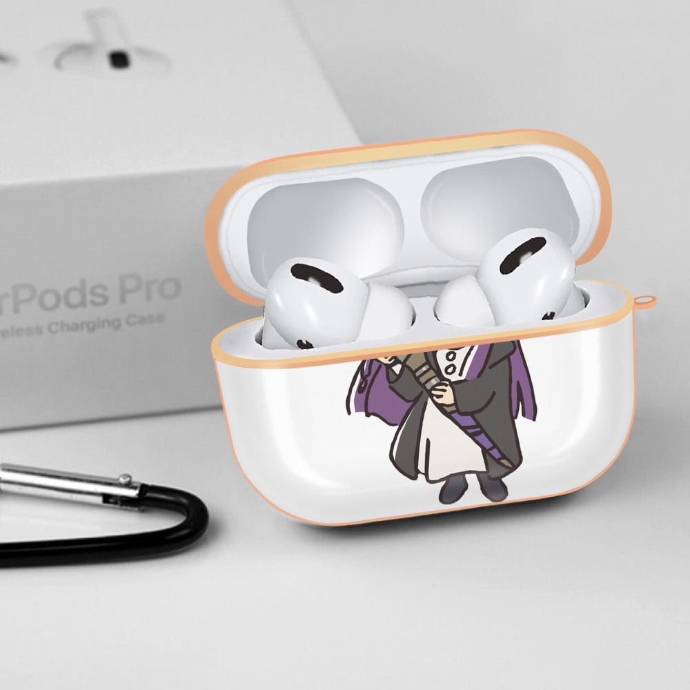 葬送のフリーレン Frieren 【AirPods Pro用】ハードシェル保護ケース｜耐衝撃・防指紋・カラビナ付き商品仕様