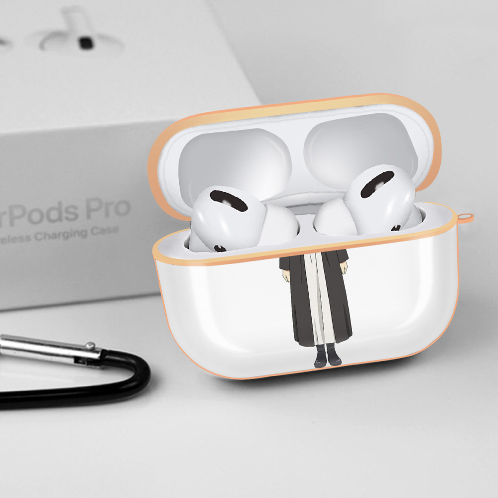 葬送のフリーレン Frieren 【AirPods Pro用】ハードシェル保護ケース｜耐衝撃・防指紋・カラビナ付き商品仕様