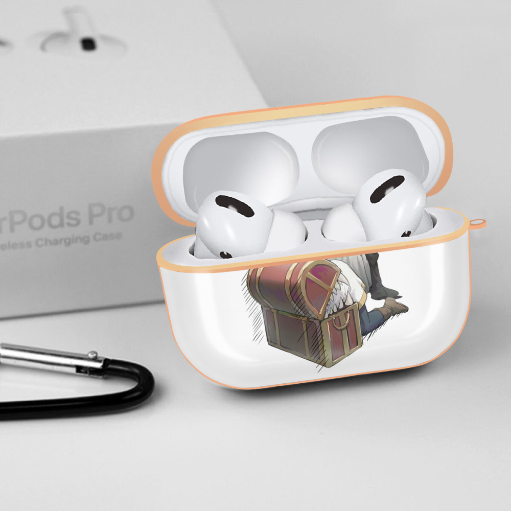 葬送のフリーレン Frieren 【AirPods Pro用】ハードシェル保護ケース｜耐衝撃・防指紋・カラビナ付き商品仕様