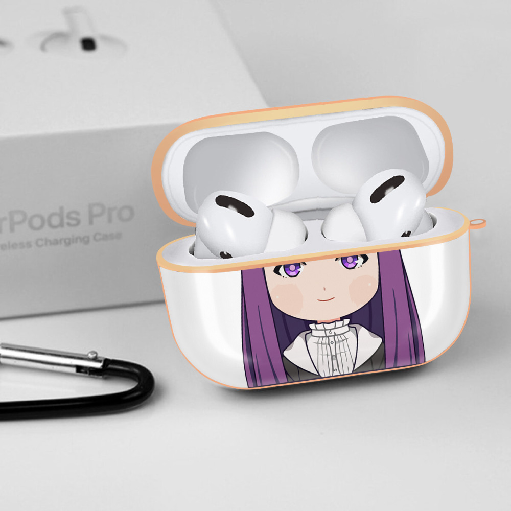 葬送のフリーレン Frieren 【AirPods Pro用】ハードシェル保護ケース｜耐衝撃・防指紋・カラビナ付き商品仕様
