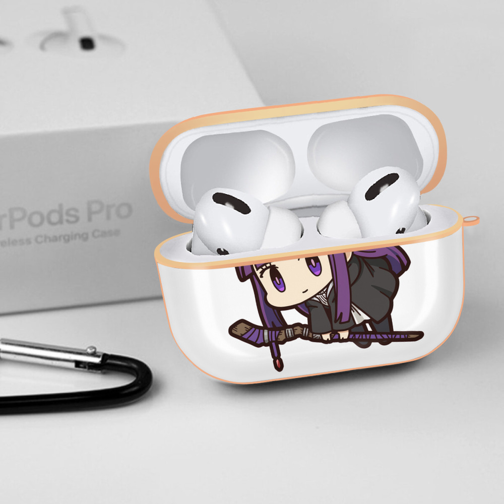 葬送のフリーレン Frieren 【AirPods Pro用】ハードシェル保護ケース｜耐衝撃・防指紋・カラビナ付き商品仕様
