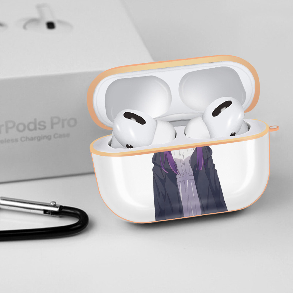 葬送のフリーレン Frieren 【AirPods Pro用】ハードシェル保護ケース｜耐衝撃・防指紋・カラビナ付き商品仕様