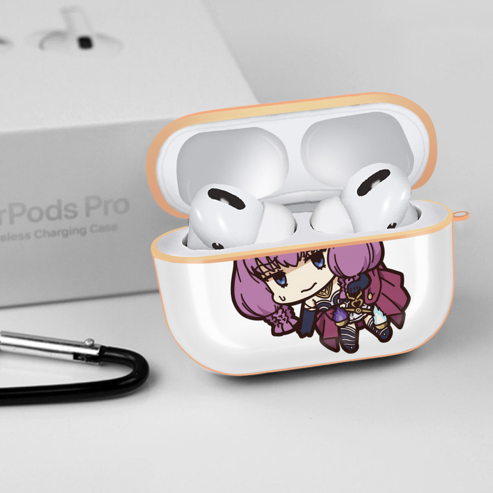 葬送のフリーレン Frieren 【AirPods Pro用】ハードシェル保護ケース｜耐衝撃・防指紋・カラビナ付き商品仕様