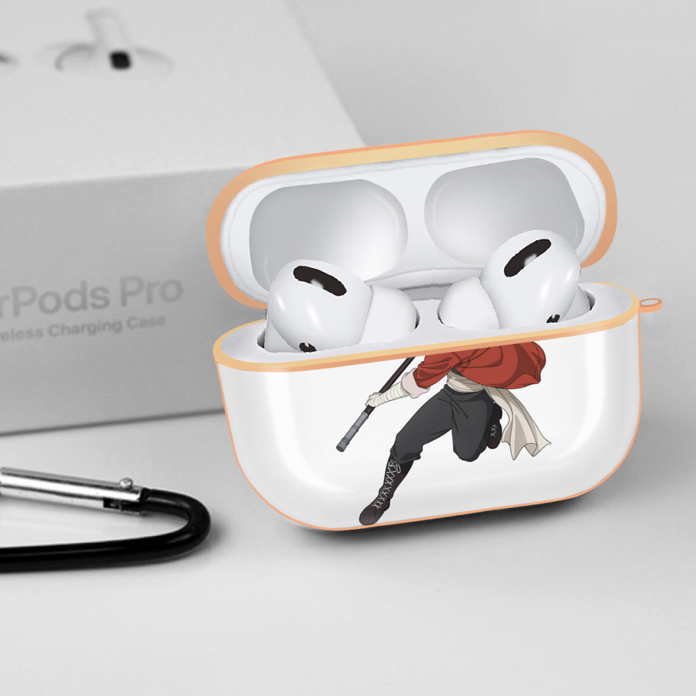 葬送のフリーレン Frieren 【AirPods Pro用】ハードシェル保護ケース｜耐衝撃・防指紋・カラビナ付き商品仕様