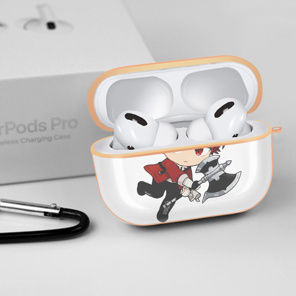 葬送のフリーレン Frieren 【AirPods Pro用】ハードシェル保護ケース｜耐衝撃・防指紋・カラビナ付き商品仕様