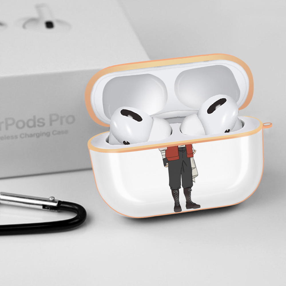 葬送のフリーレン Frieren 【AirPods Pro用】ハードシェル保護ケース｜耐衝撃・防指紋・カラビナ付き商品仕様