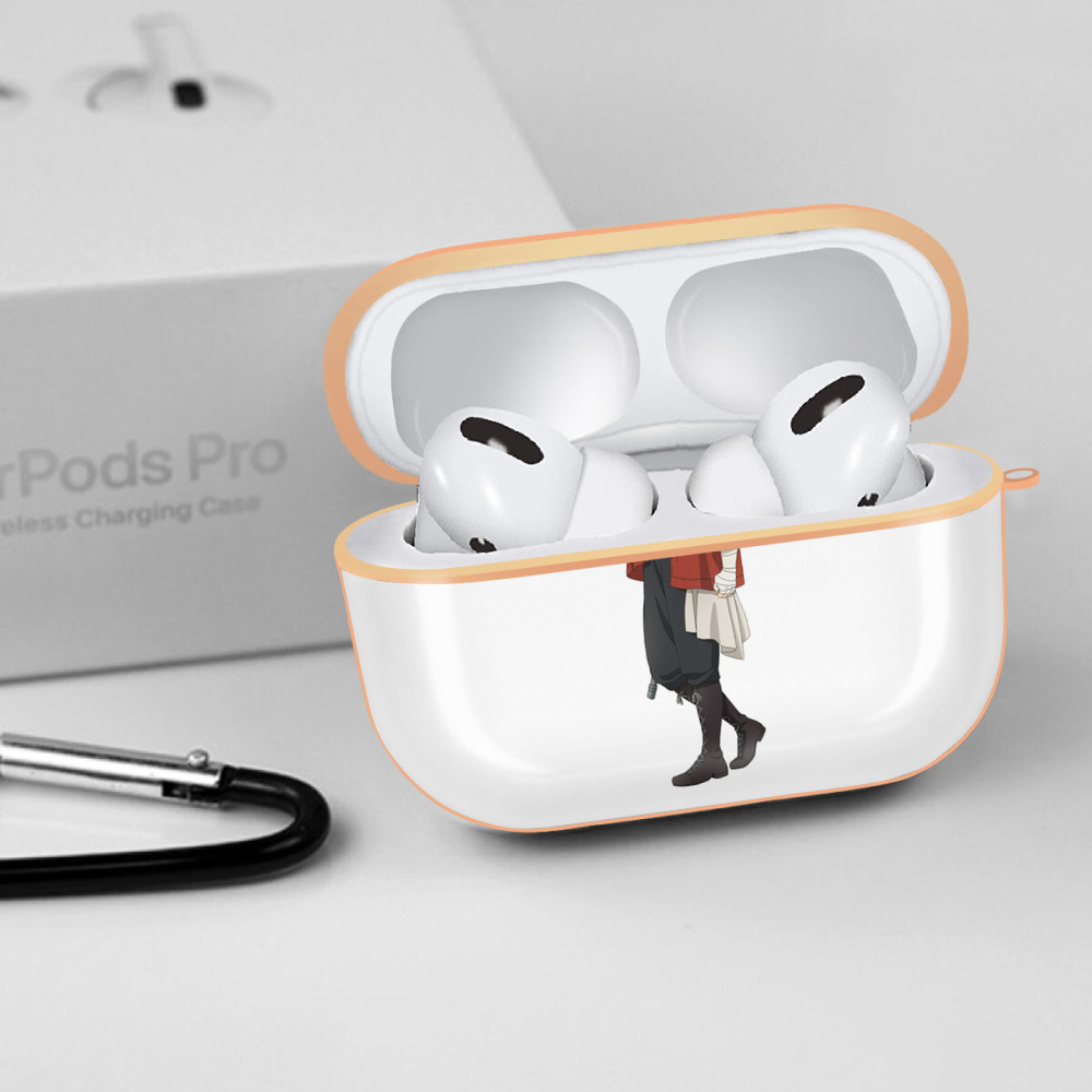 葬送のフリーレン Frieren 【AirPods Pro用】ハードシェル保護ケース｜耐衝撃・防指紋・カラビナ付き商品仕様