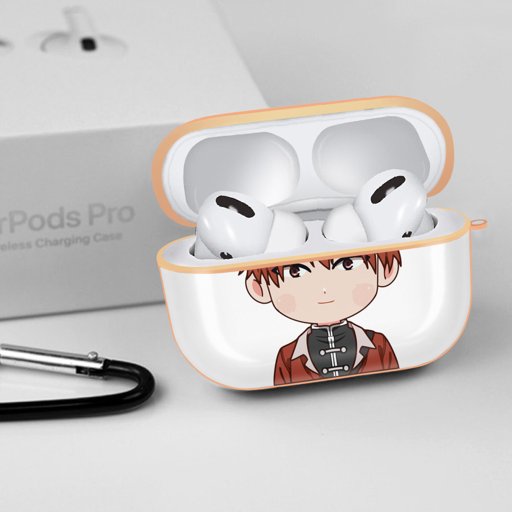 葬送のフリーレン Frieren 【AirPods Pro用】ハードシェル保護ケース｜耐衝撃・防指紋・カラビナ付き商品仕様