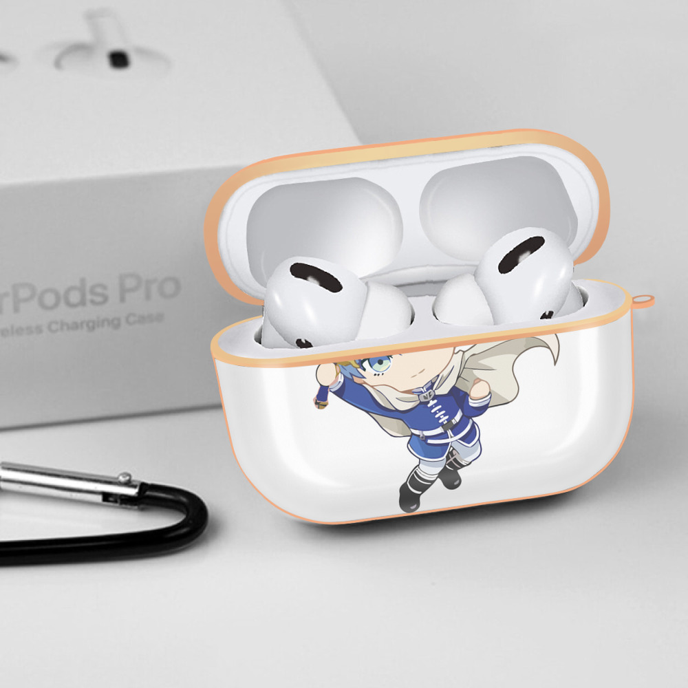 葬送のフリーレン Frieren 【AirPods Pro用】ハードシェル保護ケース｜耐衝撃・防指紋・カラビナ付き商品仕様