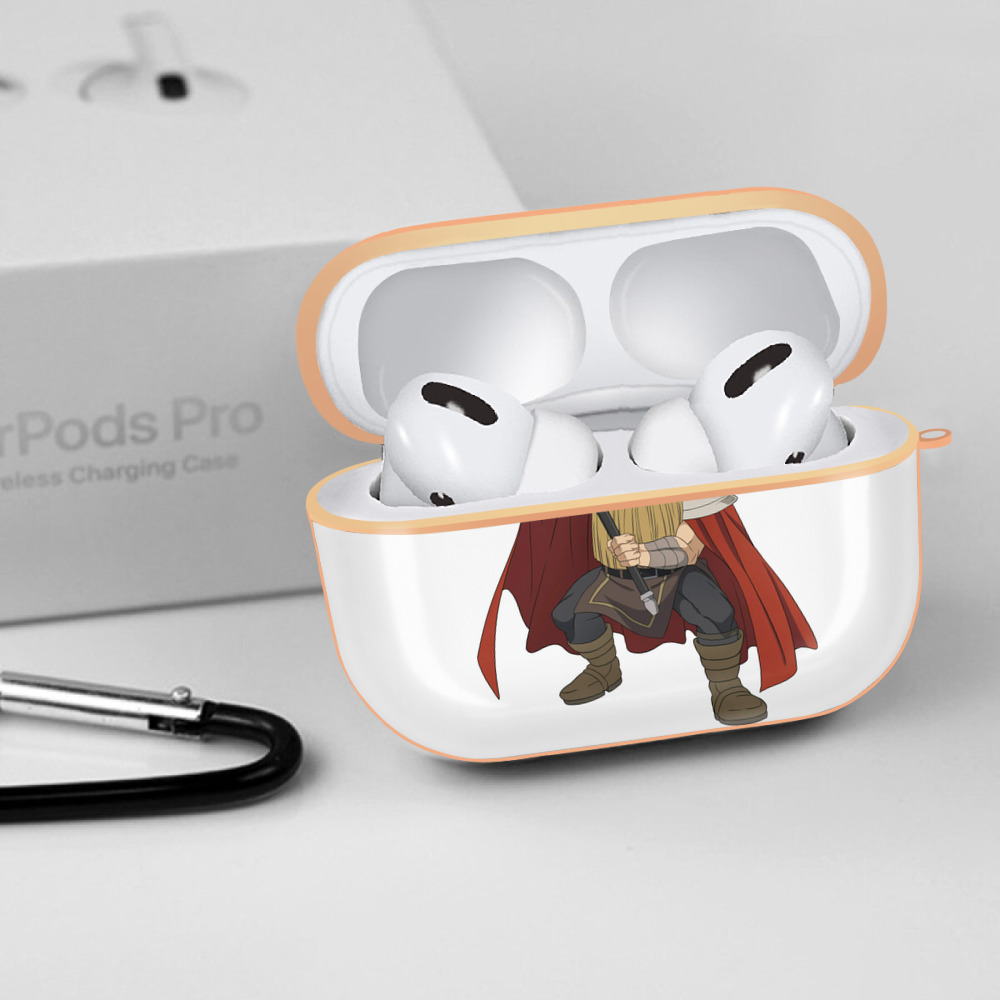 葬送のフリーレン Frieren 【AirPods Pro用】ハードシェル保護ケース｜耐衝撃・防指紋・カラビナ付き商品仕様