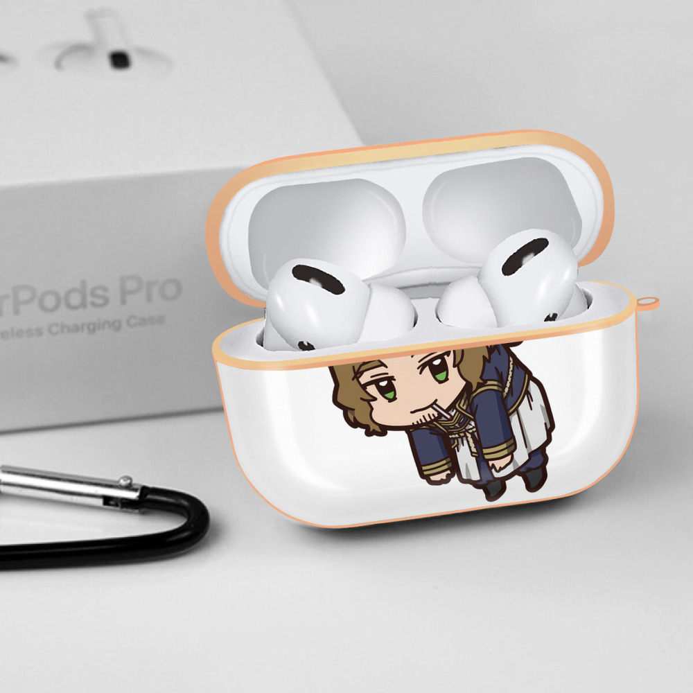 葬送のフリーレン Frieren 【AirPods Pro用】ハードシェル保護ケース｜耐衝撃・防指紋・カラビナ付き商品仕様