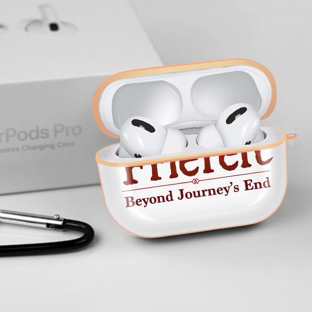 葬送のフリーレン Frieren 【AirPods Pro用】ハードシェル保護ケース｜耐衝撃・防指紋・カラビナ付き商品仕様